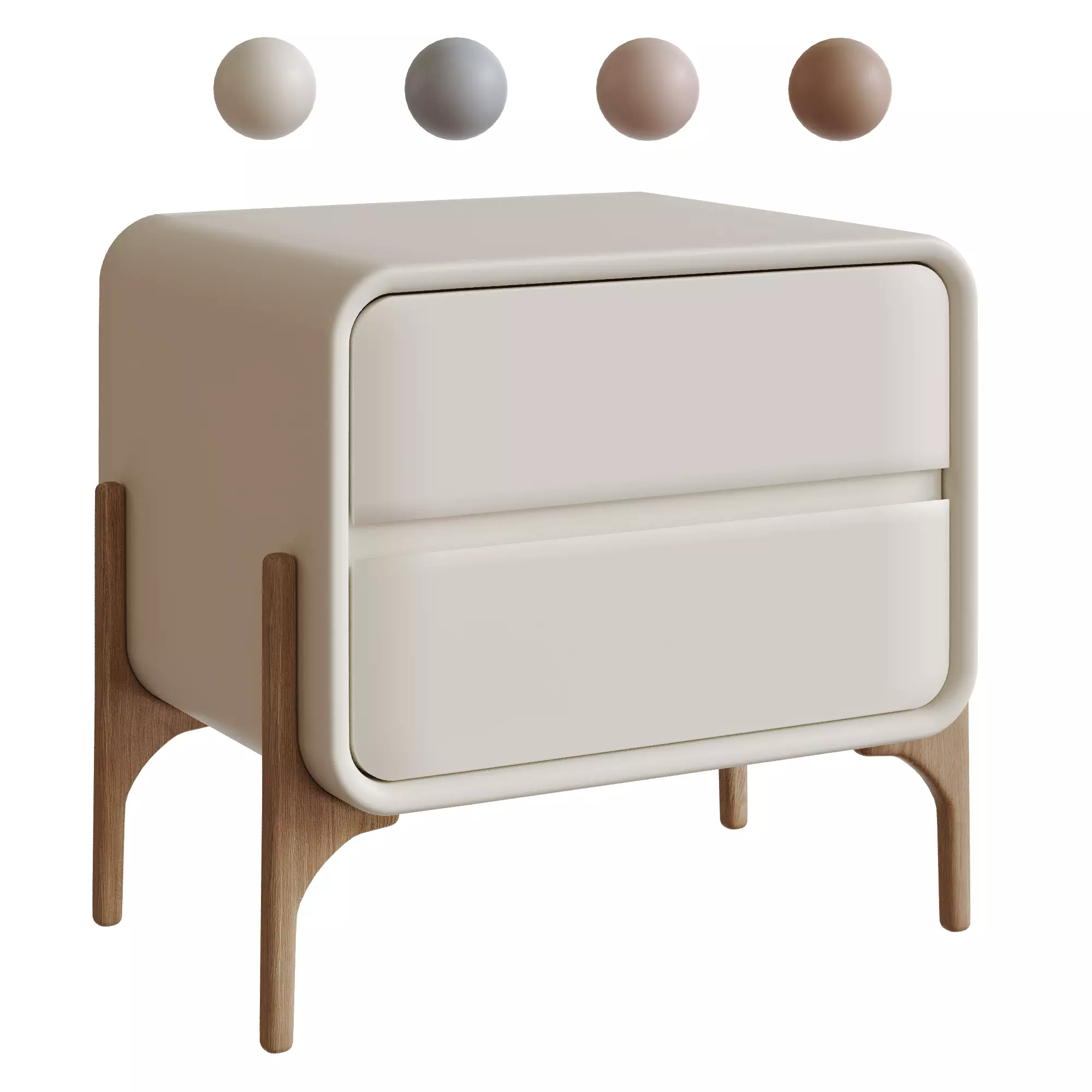 Modern Nightstand 3D model