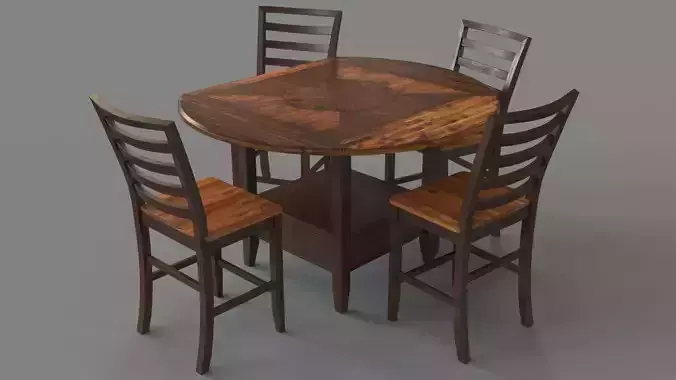Abaco Drop-Leaf Dining Set