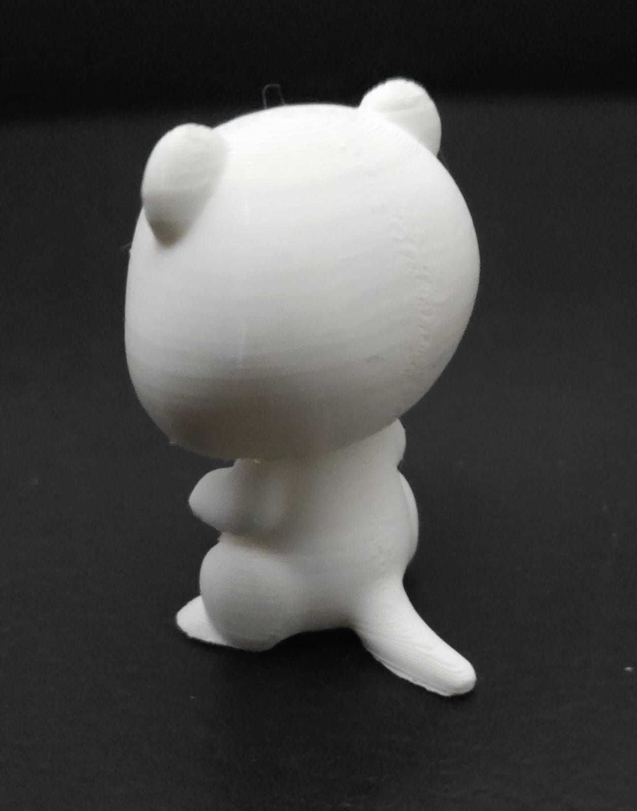 Cute Otter 3D print model_12