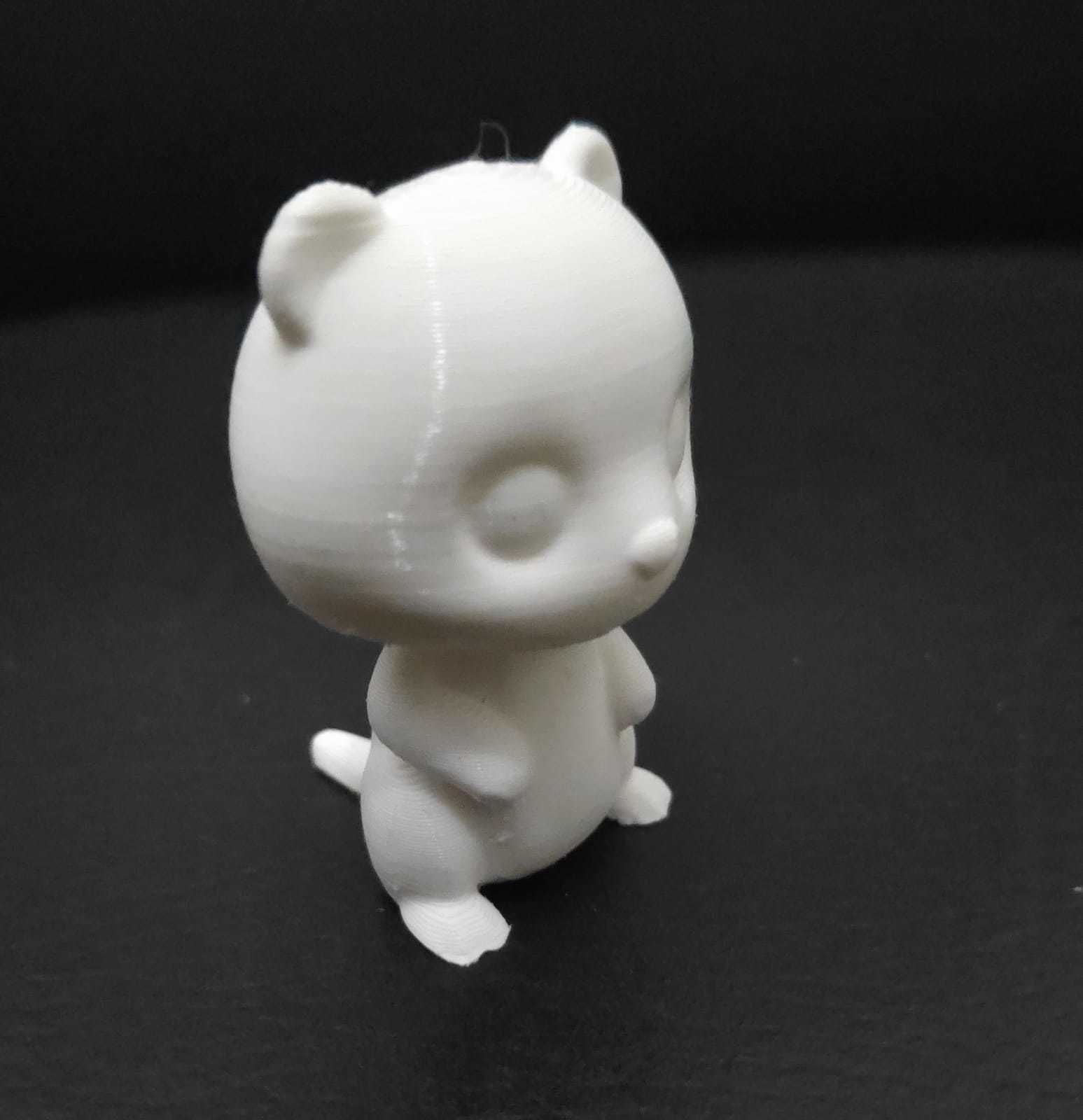 Cute Otter 3D print model_7