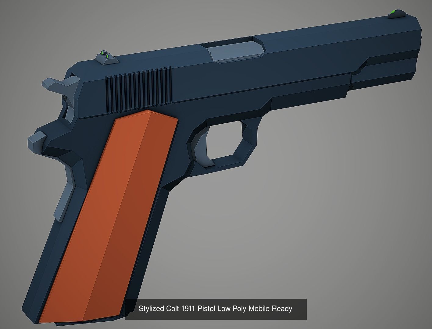 Small Stylized Weapon Pack vol 03 - Low Poly Game Ready 3D Model Collection_1