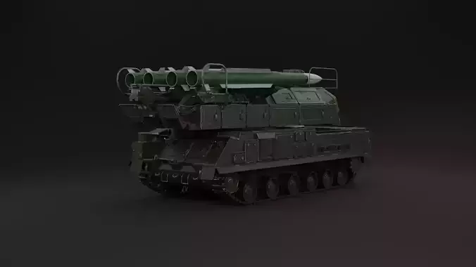 BUK-M2 9K37 SA-11 Gadfly 3D model
