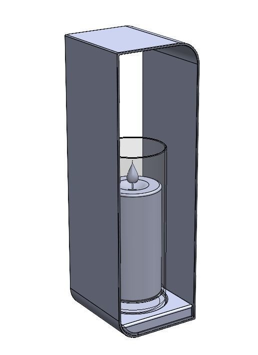 Candle Holder 3D model 3D model_5