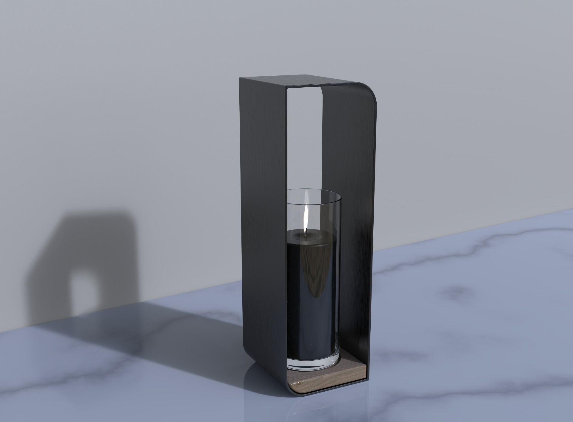 Candle Holder 3D model 3D model_2