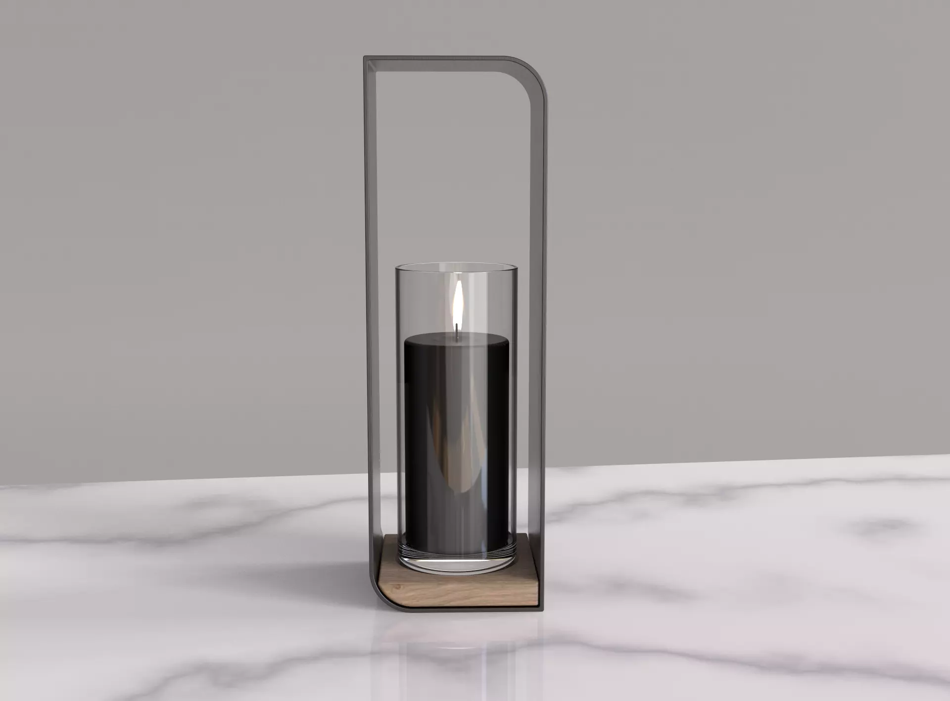 Candle Holder 3D model 3D model_0