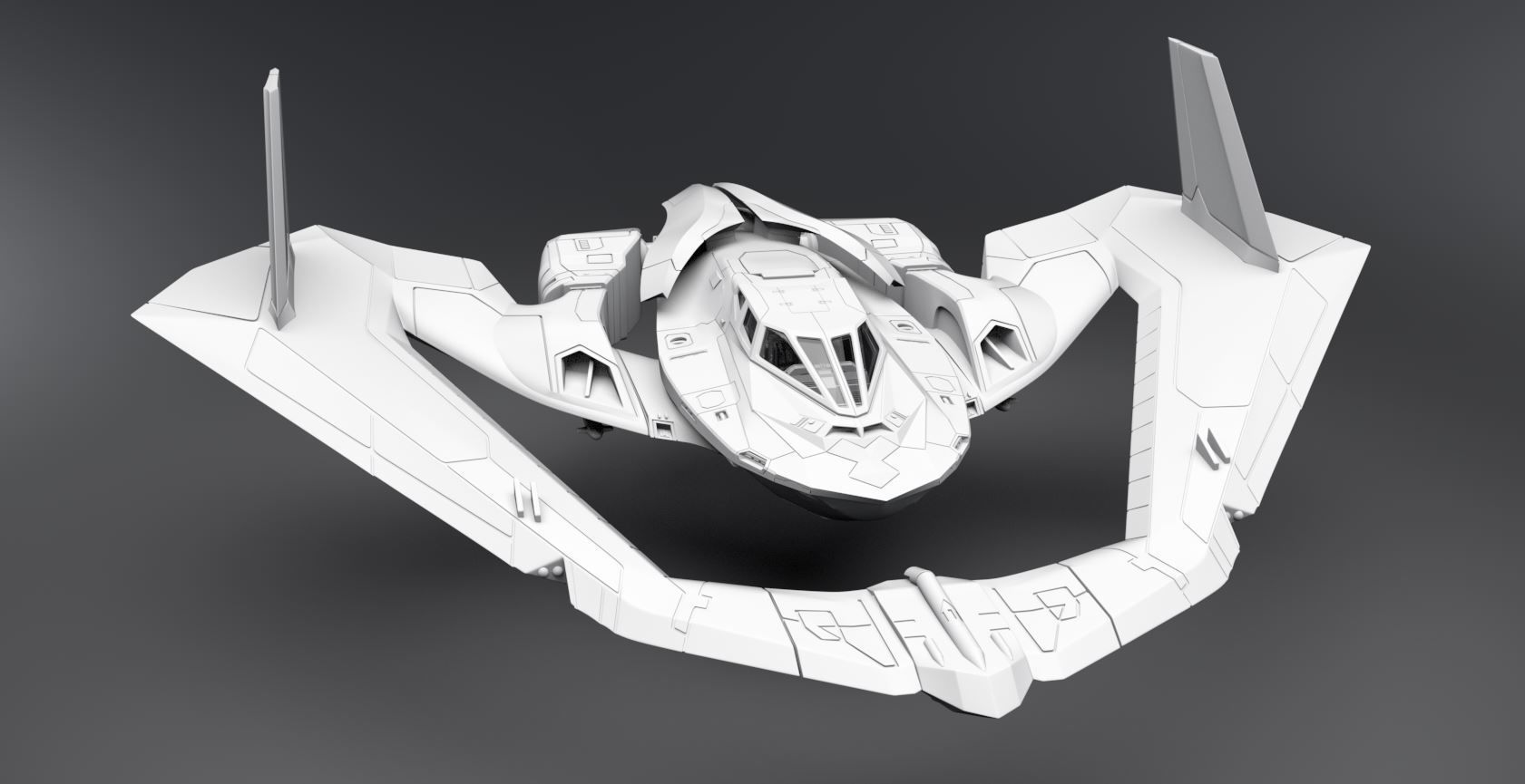 Batwing Batman vs Superman   3D print model_4