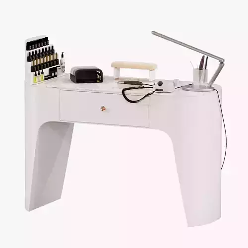 Gamma  Bross BALLET COLLAR manicure table 3D model