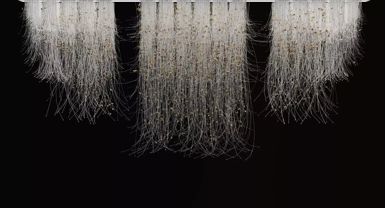 Photo Sharon Marston Flight Fiver Light Chandelier 3D model