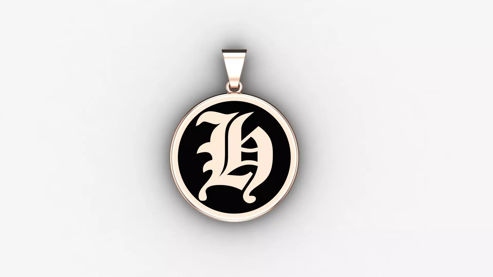 Old London Pendant H 3D print model_0