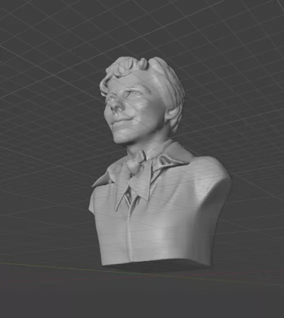 Amelia Earhart 3D print model_9