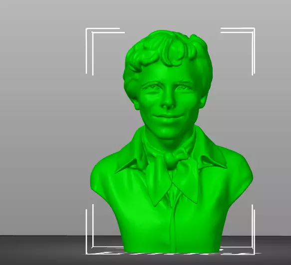 Amelia Earhart 3D print model_14