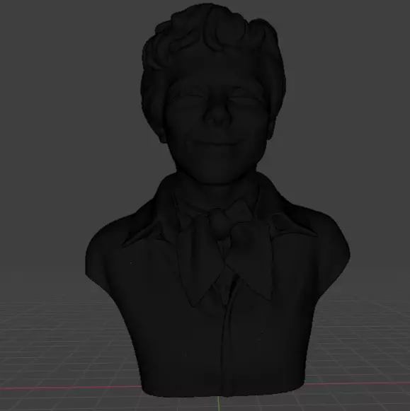 Amelia Earhart 3D print model_2