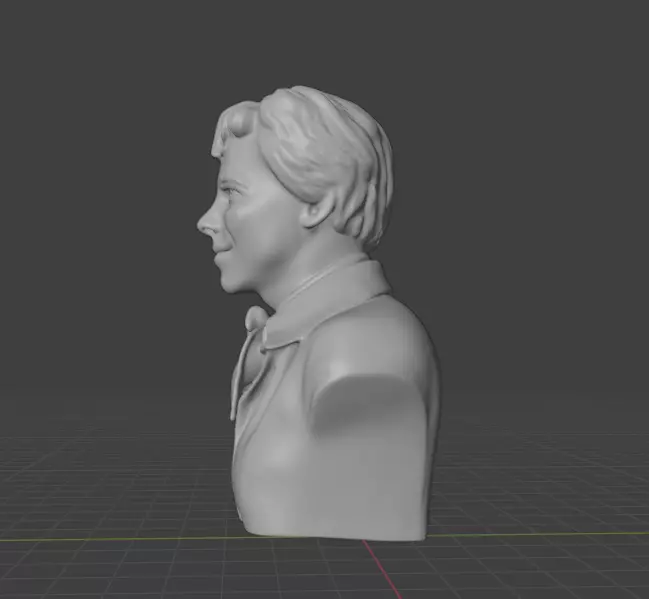 Amelia Earhart 3D print model_4