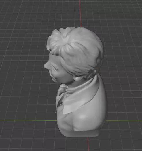 Amelia Earhart 3D print model_3