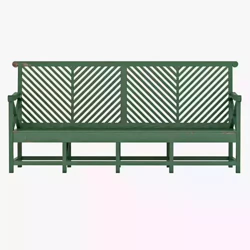 Outdoor Garden Bench Green