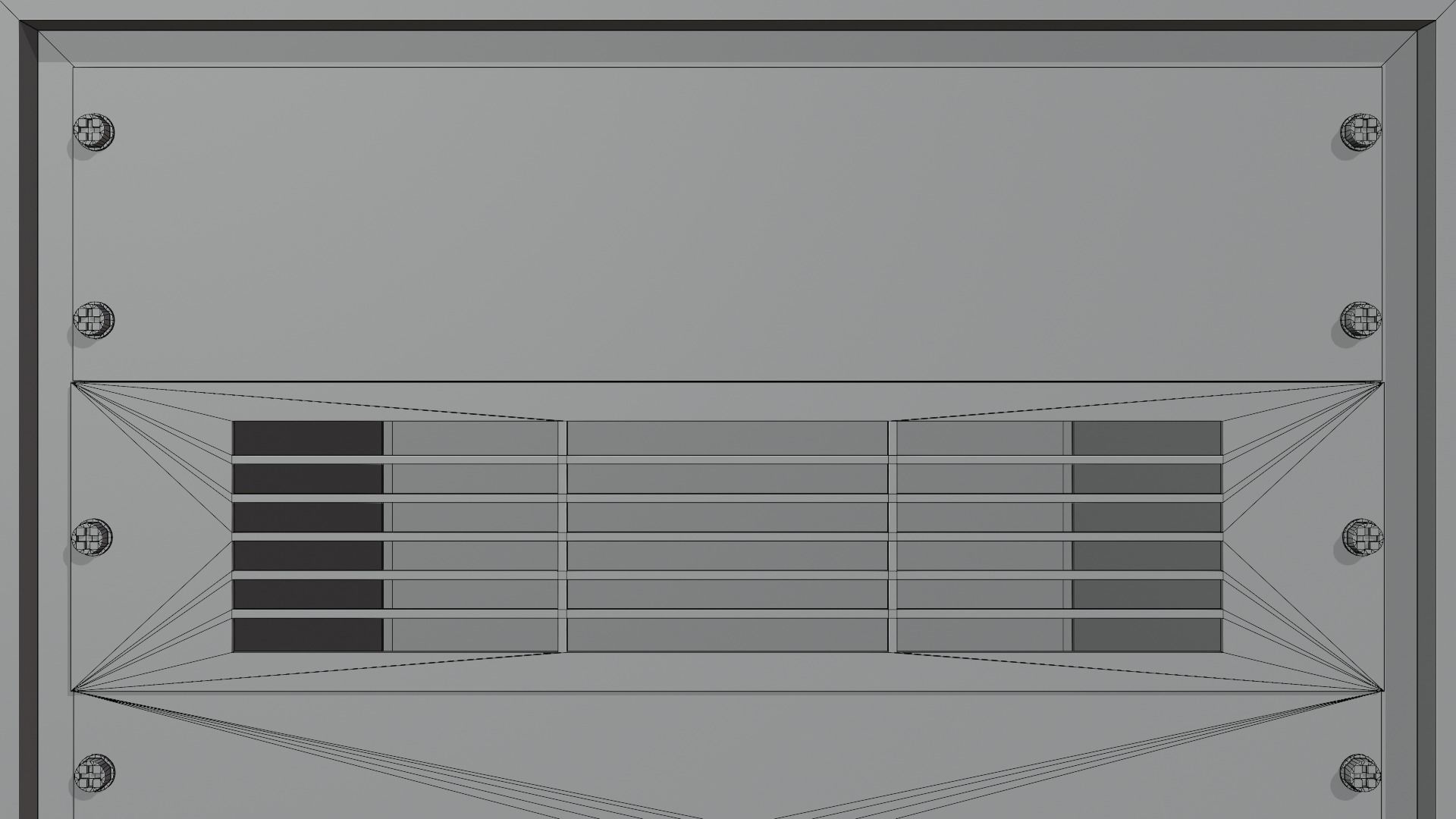 Server Rack 3D model Low-poly 3D model_3