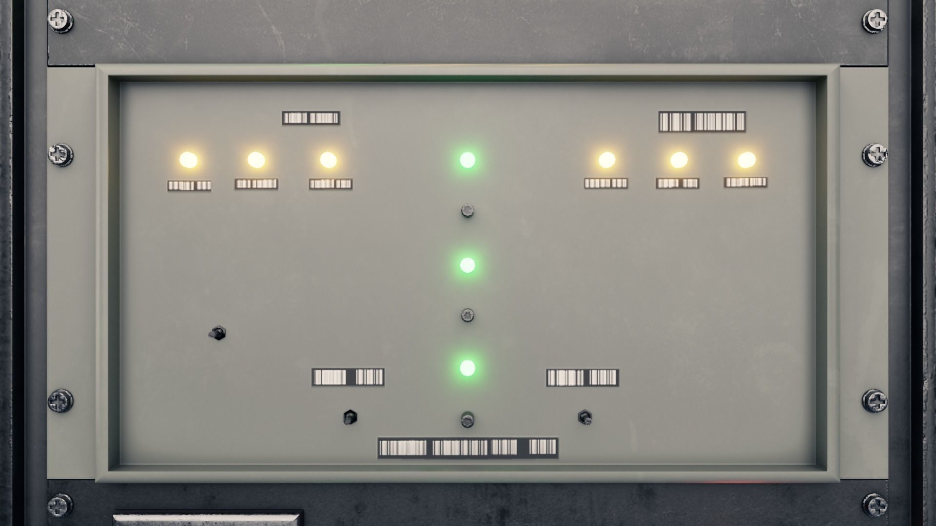 Server Rack 3D model Low-poly 3D model_10