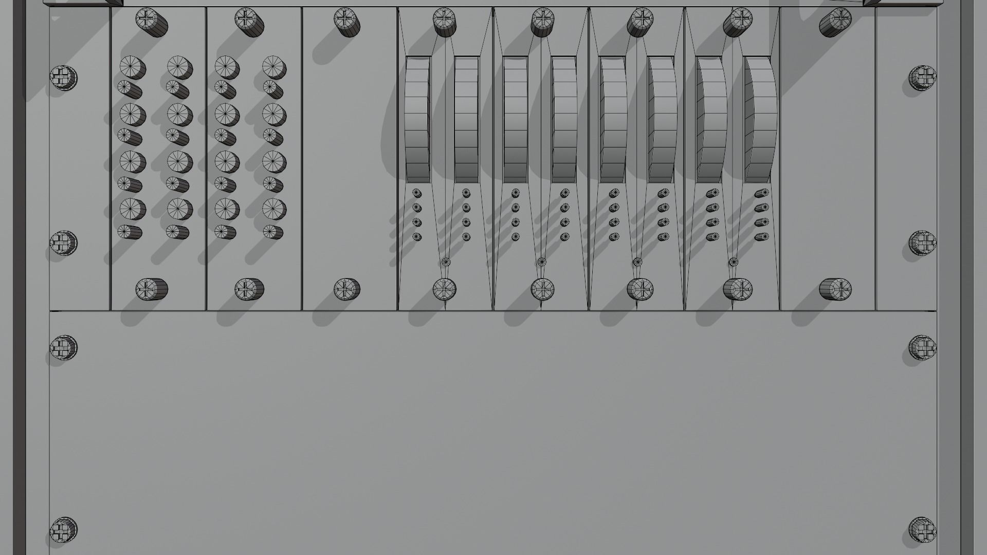 Server Rack 3D model Low-poly 3D model_15