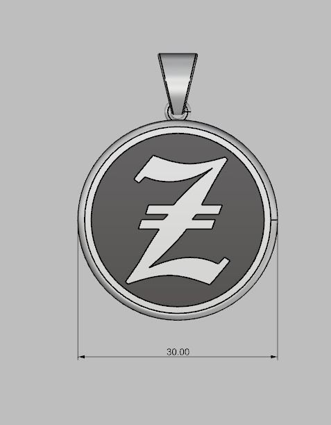 Old London Pendant Z 3D print model_1