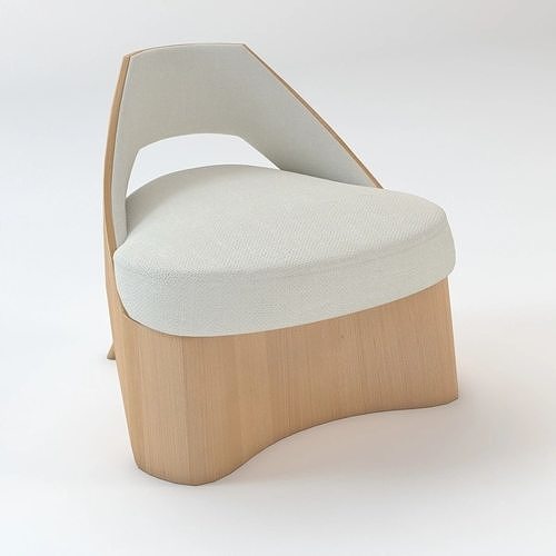 Oblik Chair 3D model