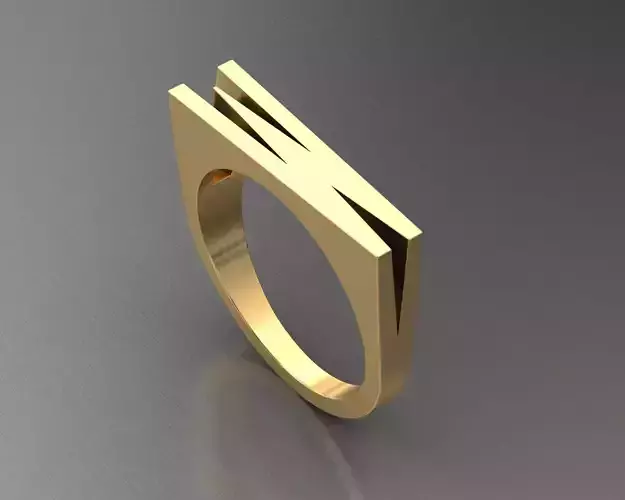 alphabet ring letter W