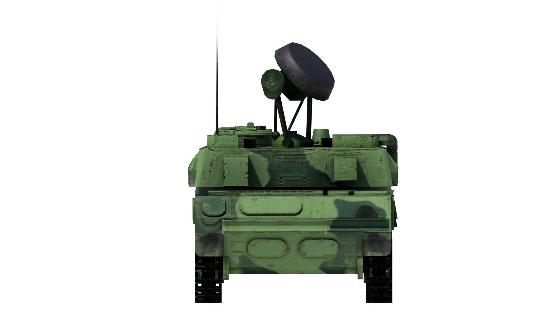 ZSU 23-4 Shilka Low-poly 3D model_7