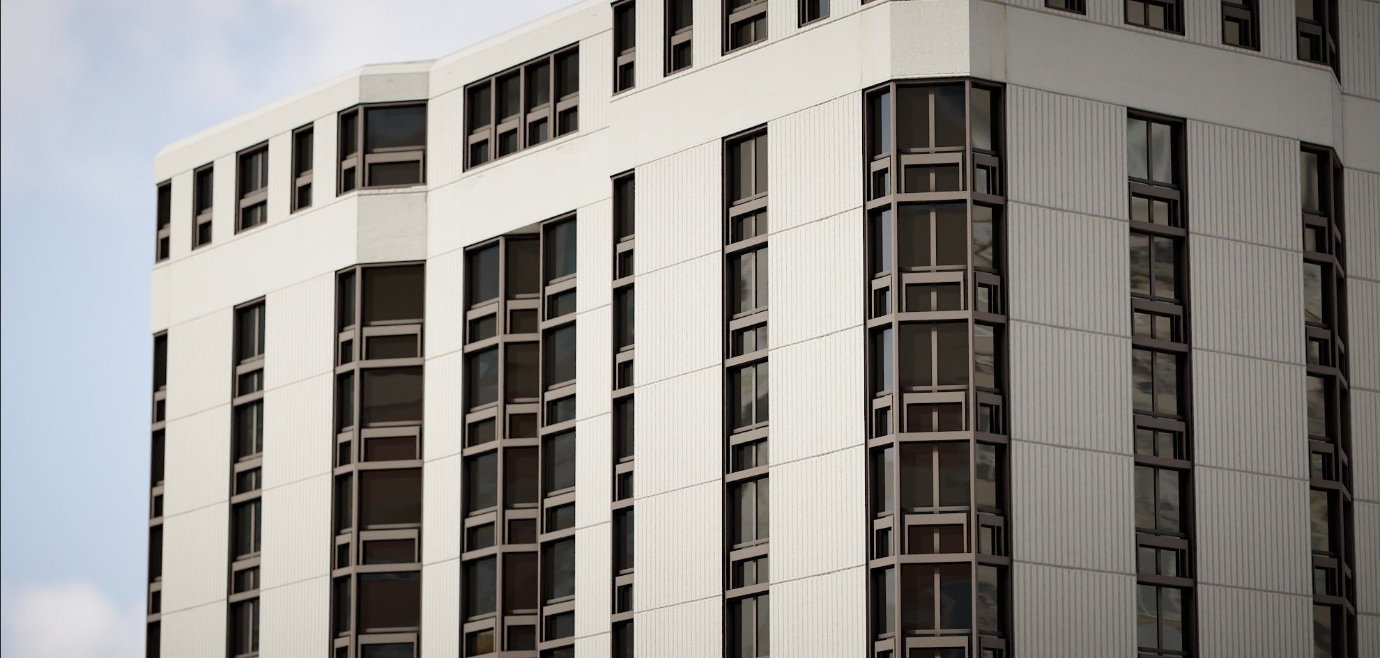 Background Building Pack Low-poly 3D model_2