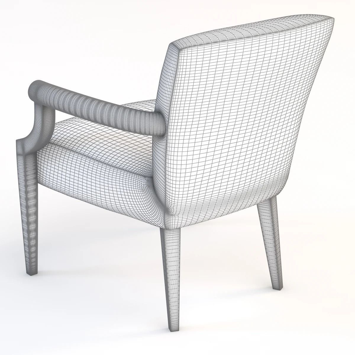 Nemschoff Oliver Lounge Chair 3D model_8