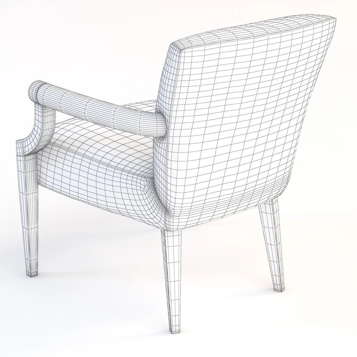 Nemschoff Oliver Lounge Chair 3D model_9