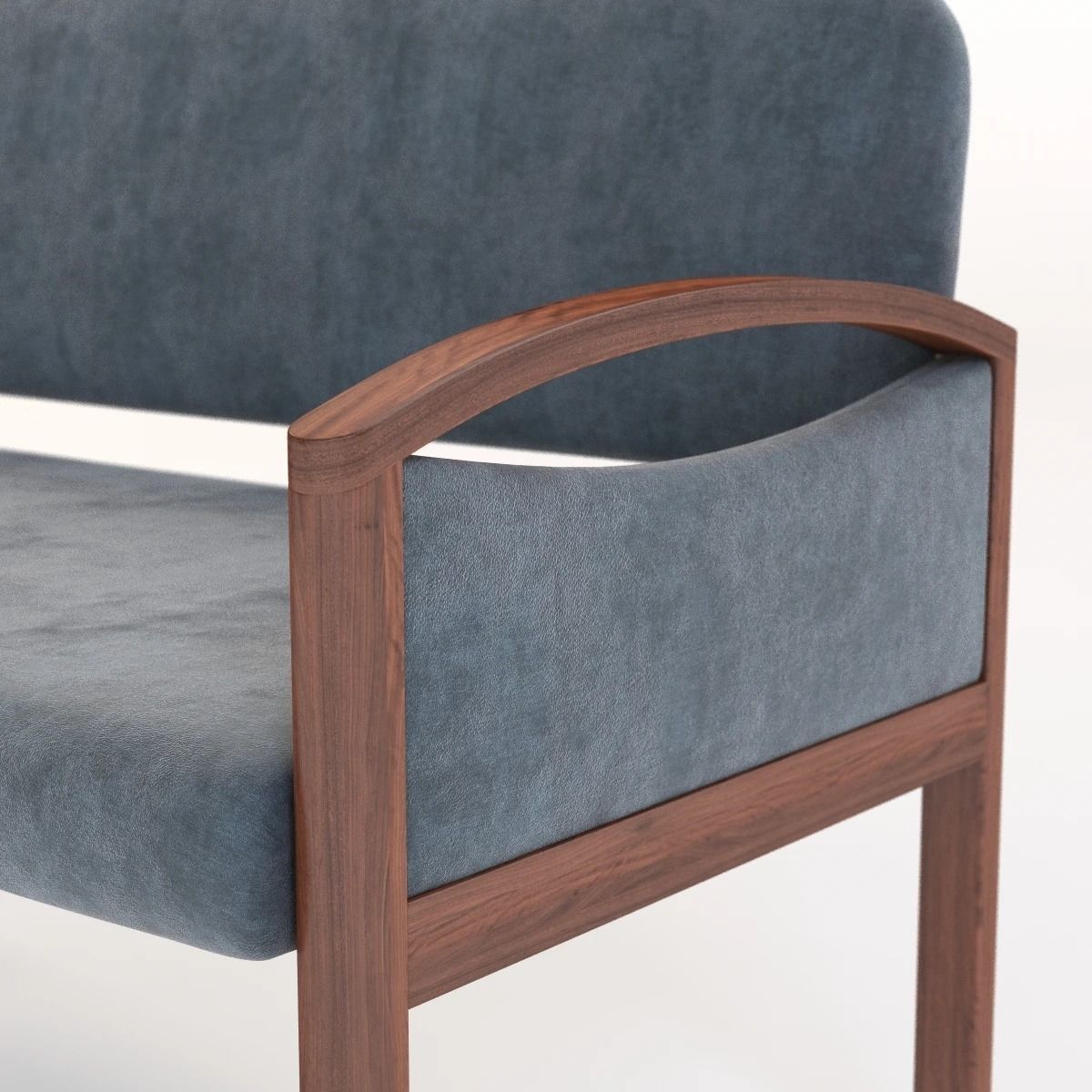 Nemschoff Horizon Multiple Public Seating 722-2-Ls 3D model_16