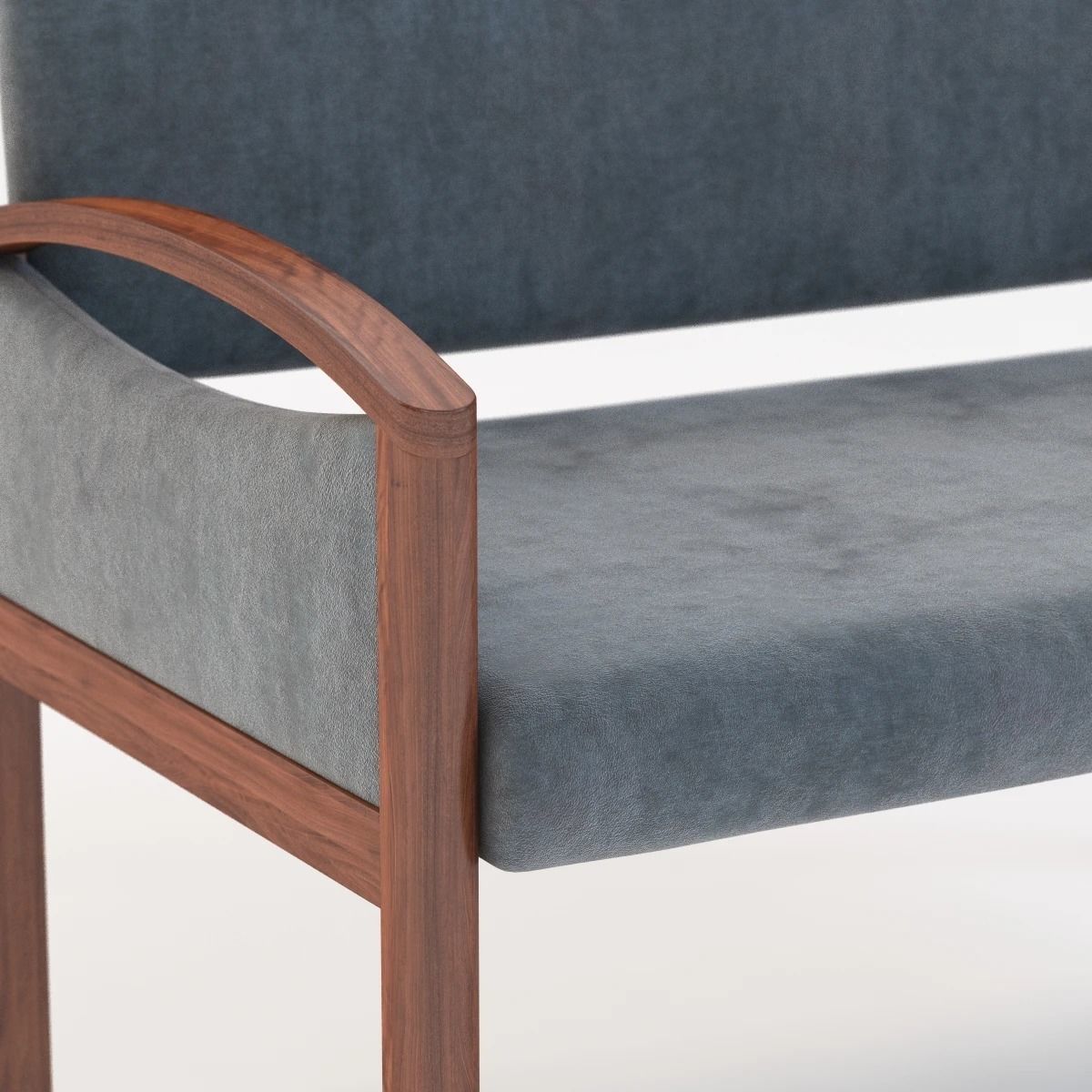 Nemschoff Horizon Multiple Public Seating 722-2-Ls 3D model_15