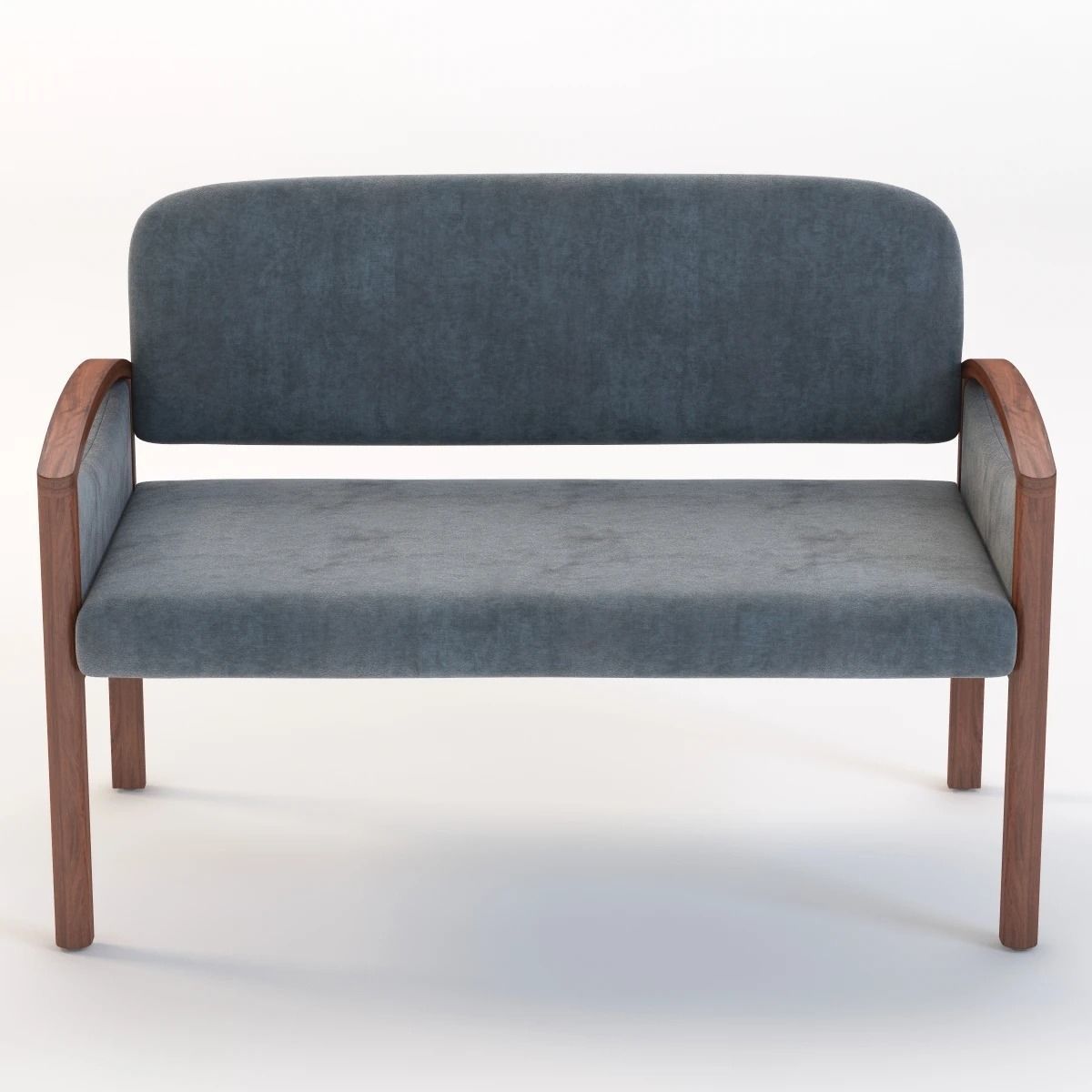 Nemschoff Horizon Multiple Public Seating 722-2-Ls 3D model_8