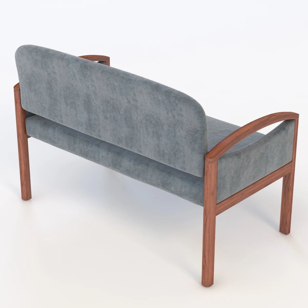 Nemschoff Horizon Multiple Public Seating 722-2-Ls 3D model_5