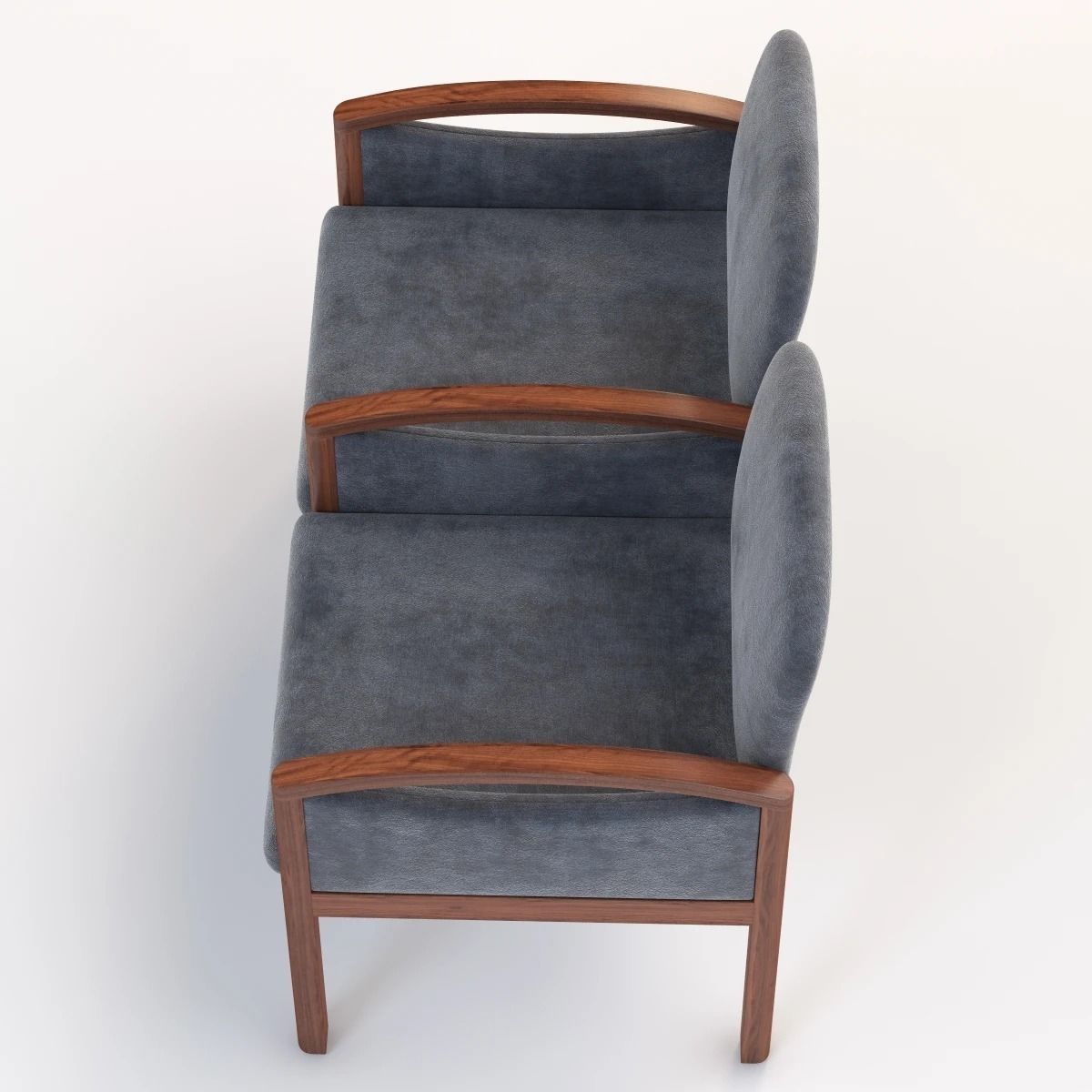 Nemschoff Horizon Multiple Public Seating 3D model_9