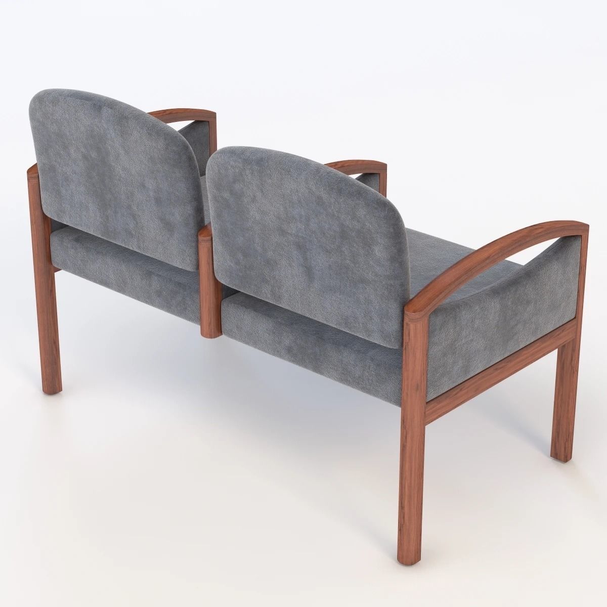 Nemschoff Horizon Multiple Public Seating 3D model_3