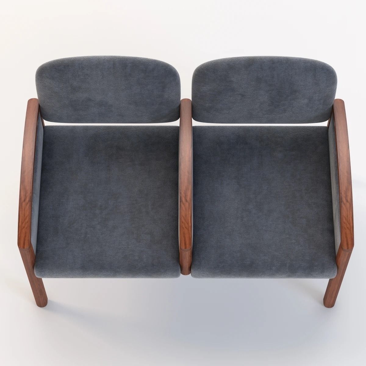 Nemschoff Horizon Multiple Public Seating 3D model_8