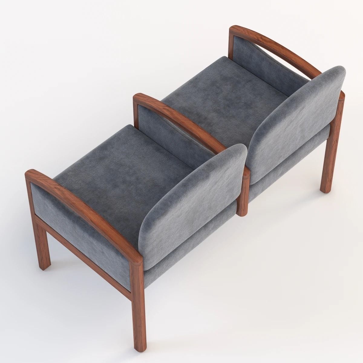 Nemschoff Horizon Multiple Public Seating 3D model_10