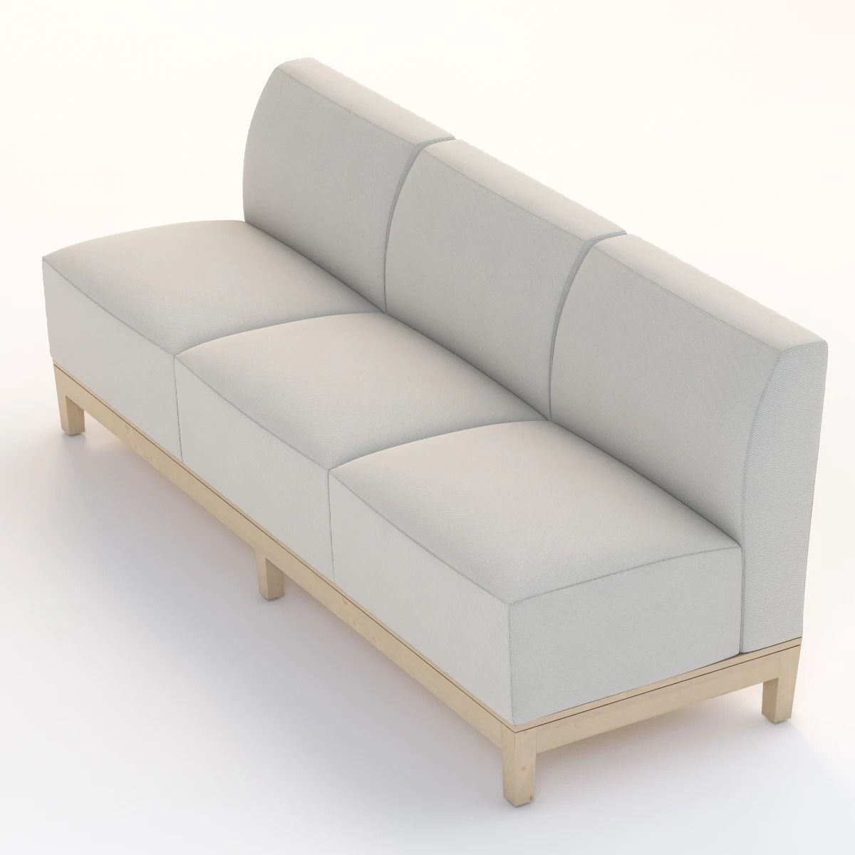 Nemschoff Brava Platform Multiple Seating Sofa 860-31 3D model_10