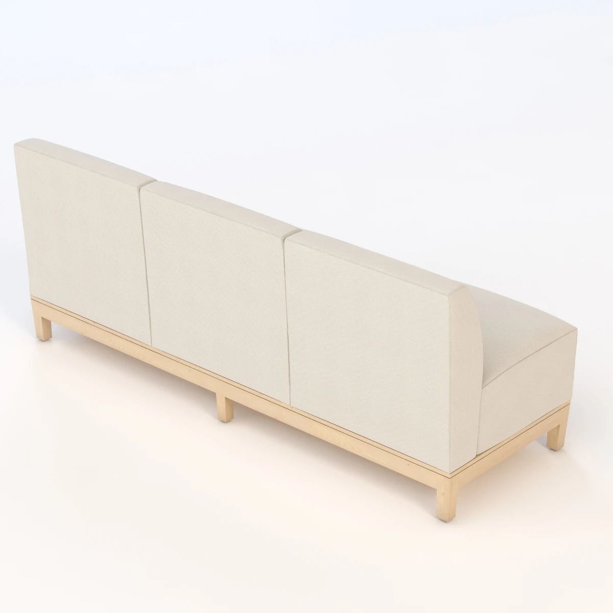 Nemschoff Brava Platform Multiple Seating Sofa 860-31 3D model_4