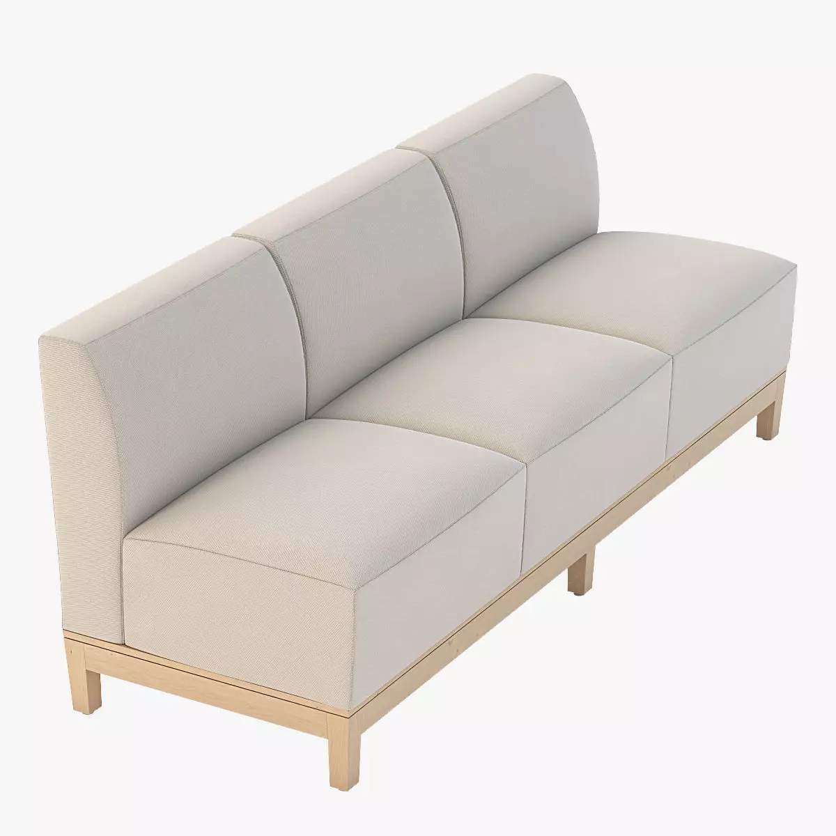 Nemschoff Brava Platform Multiple Seating Sofa 860-31 3D model_0