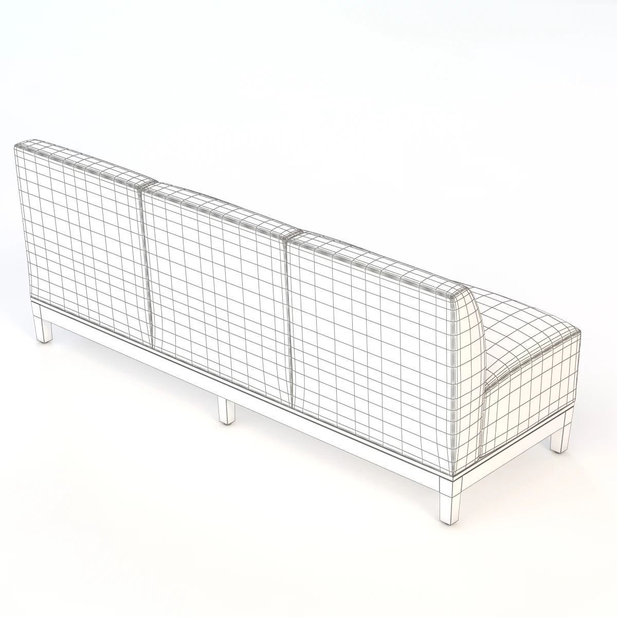 Nemschoff Brava Platform Multiple Seating Sofa 860-31 3D model_6