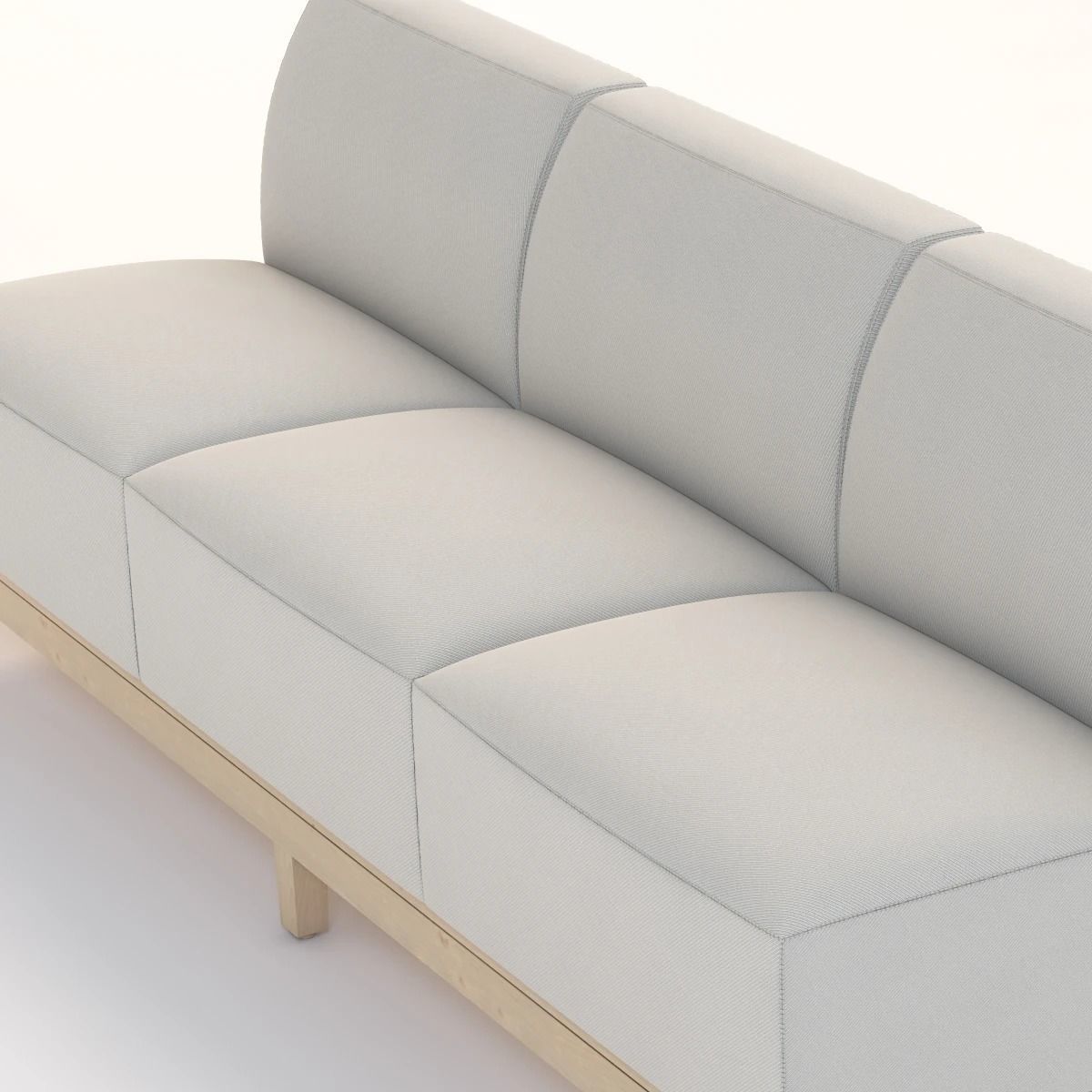 Nemschoff Brava Platform Multiple Seating Sofa 860-31 3D model_17