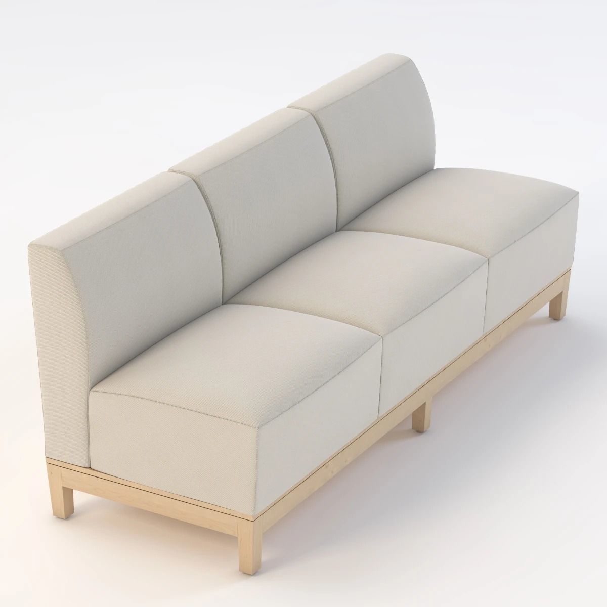 Nemschoff Brava Platform Multiple Seating Sofa 860-31 3D model_1