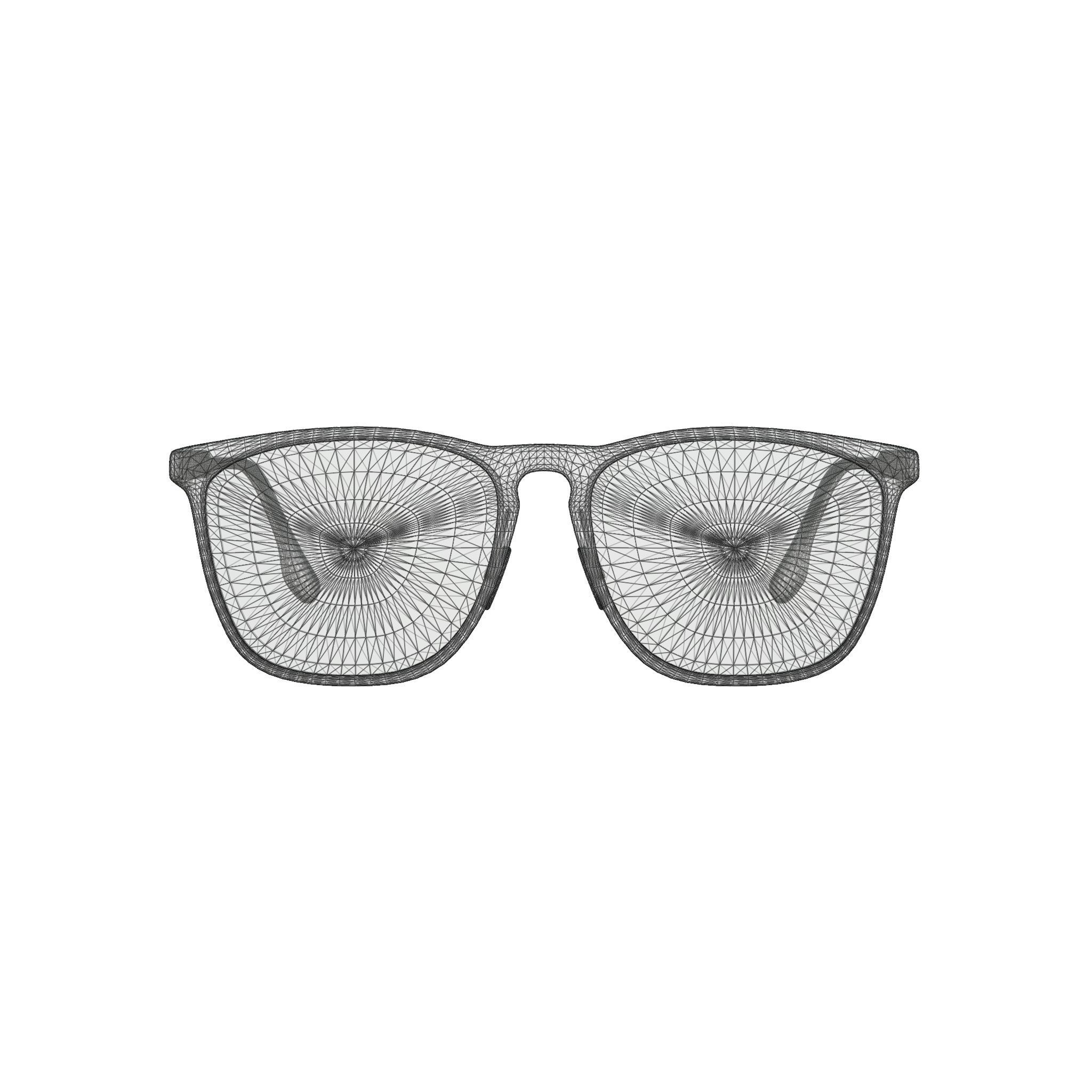 Victoria Beckham Glasses VTO Virtual Try On  Low-poly 3D model_6