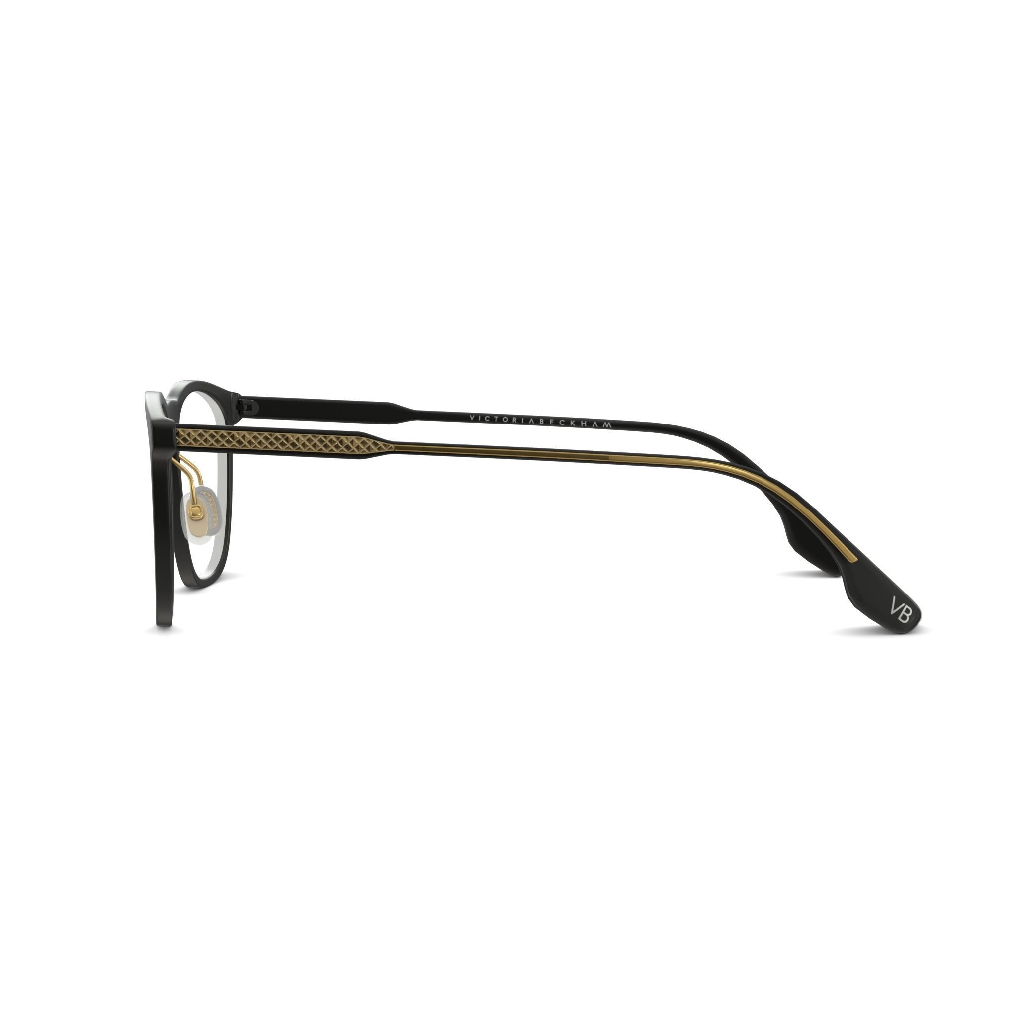 Victoria Beckham Glasses VTO Virtual Try On  Low-poly 3D model_3
