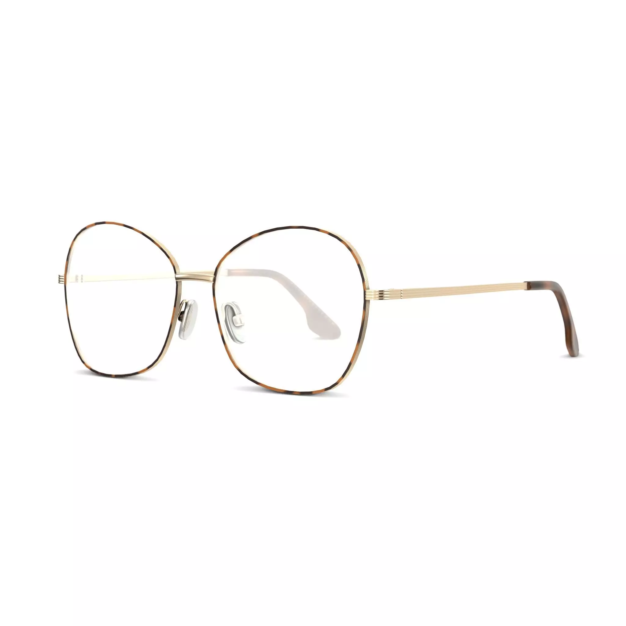 Victoria Beckham - Glasses VTO Virtual Try On  Low-poly 3D model_0