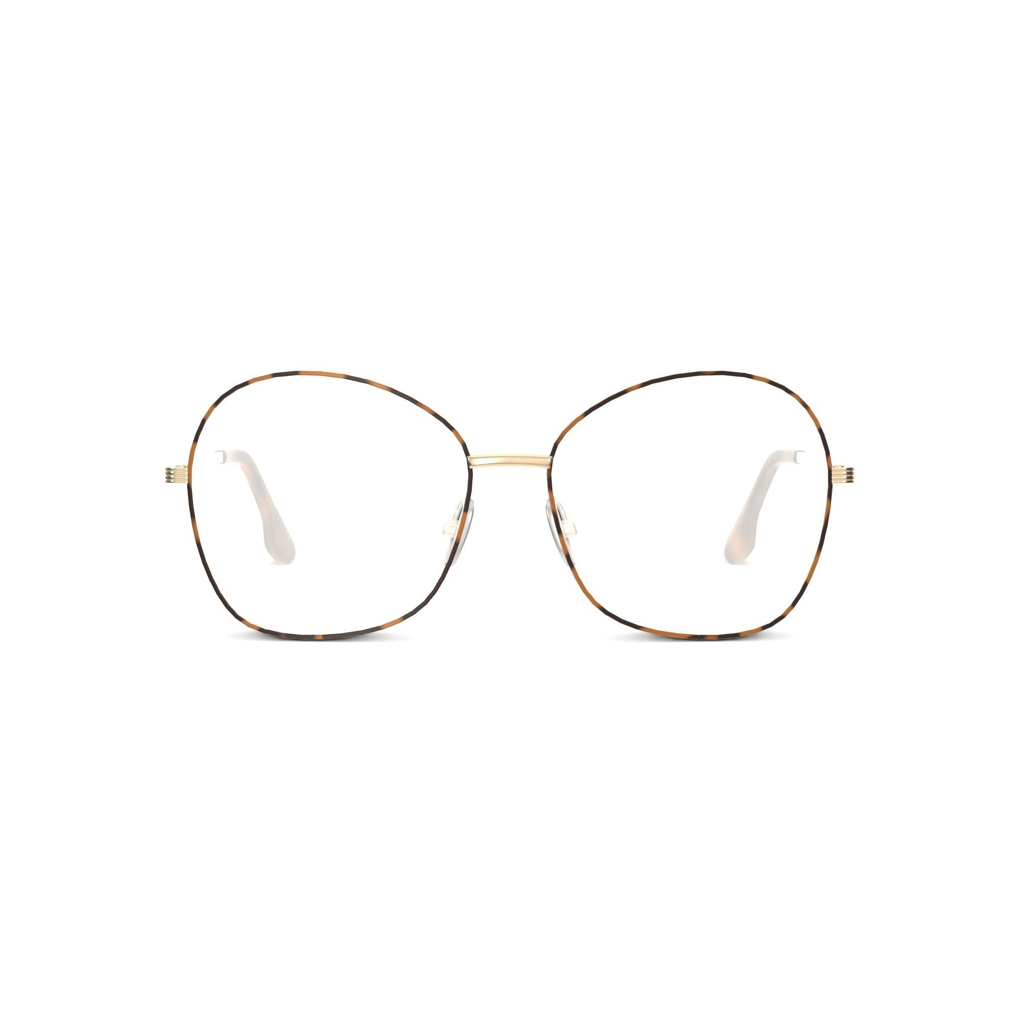 Victoria Beckham - Glasses VTO Virtual Try On  Low-poly 3D model_2