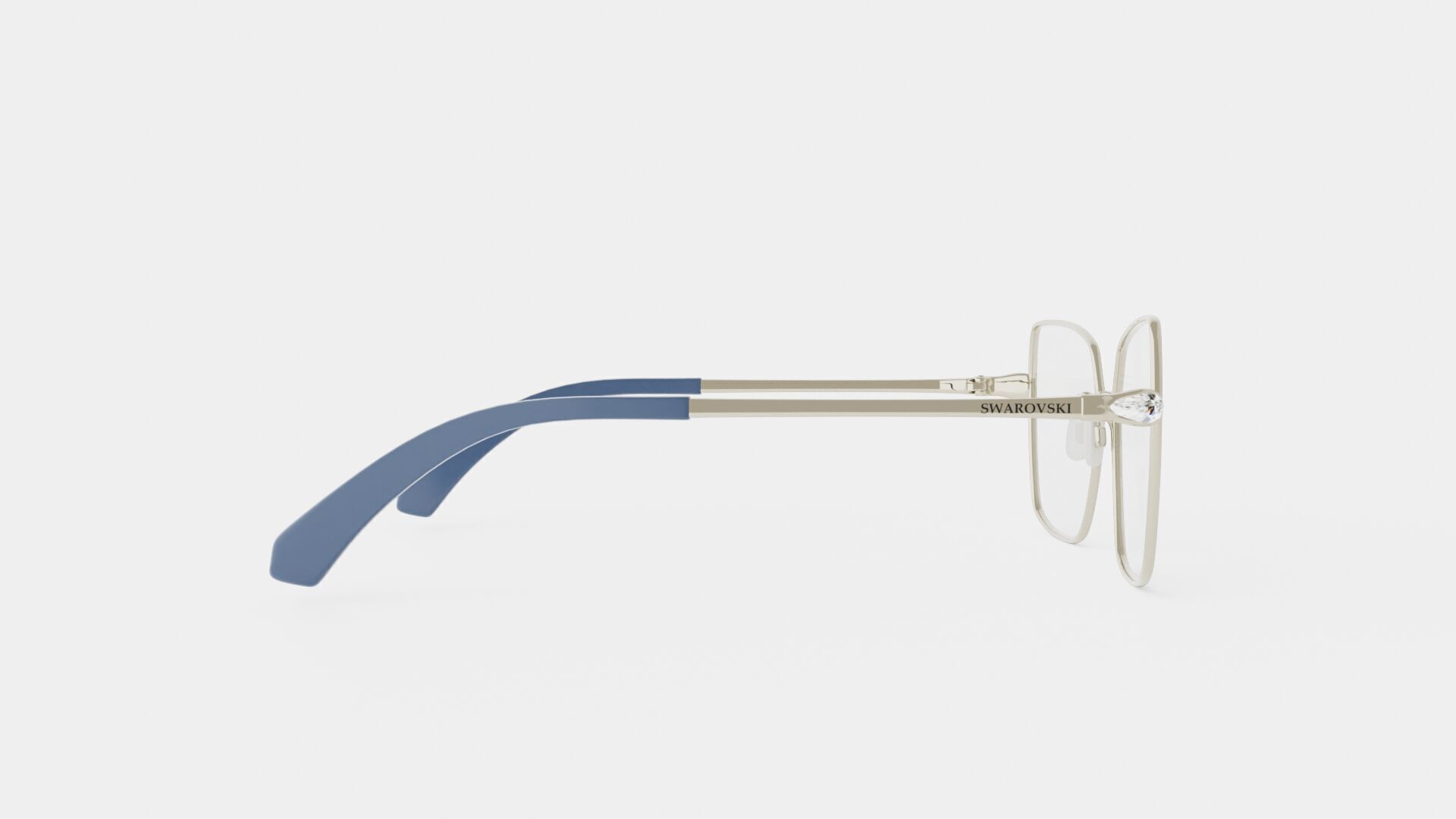 Swarovski - SK5352 016 Glasses Low-poly 3D model_2