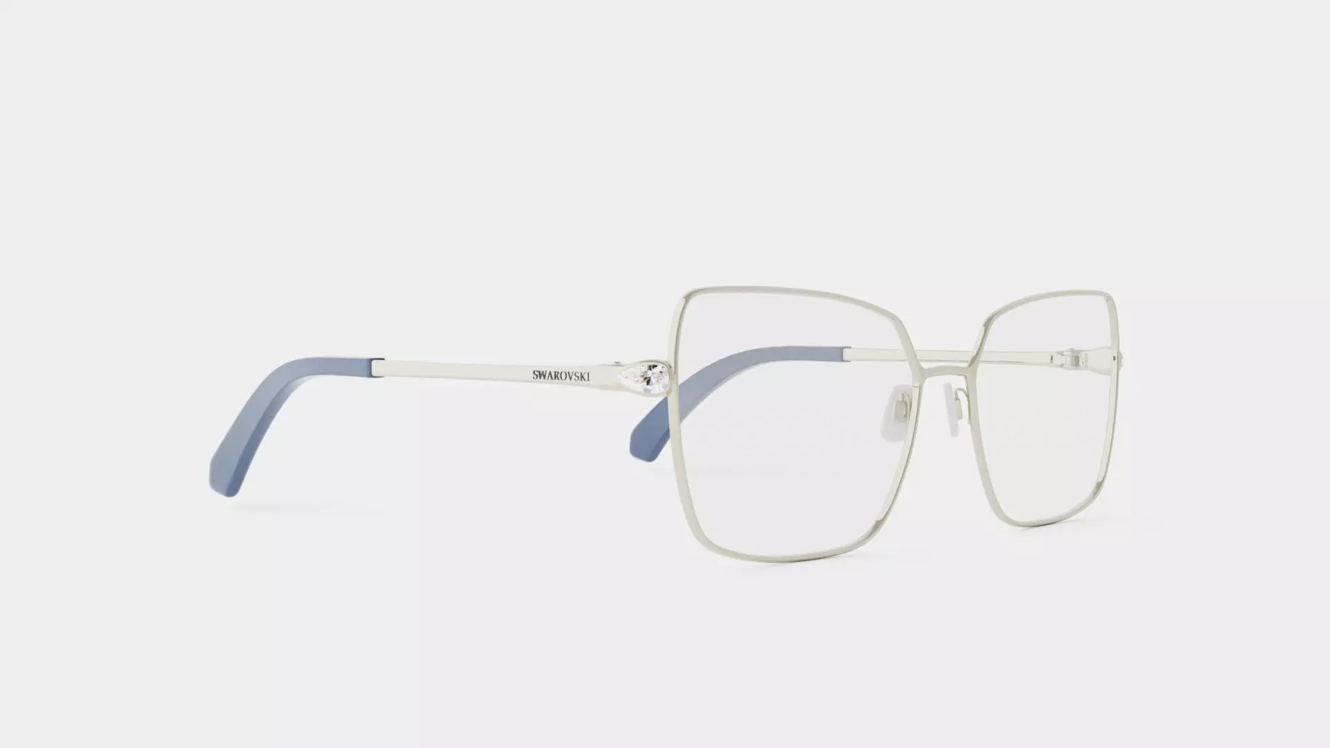 Swarovski - SK5352 016 Glasses Low-poly 3D model_0