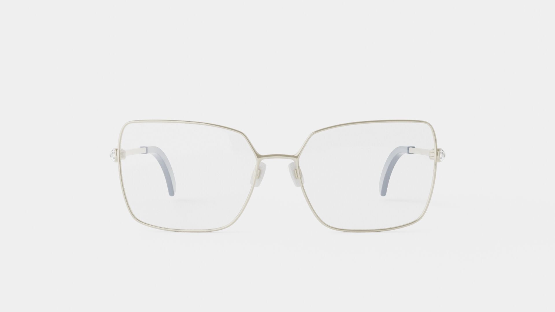 Swarovski - SK5352 016 Glasses Low-poly 3D model_1